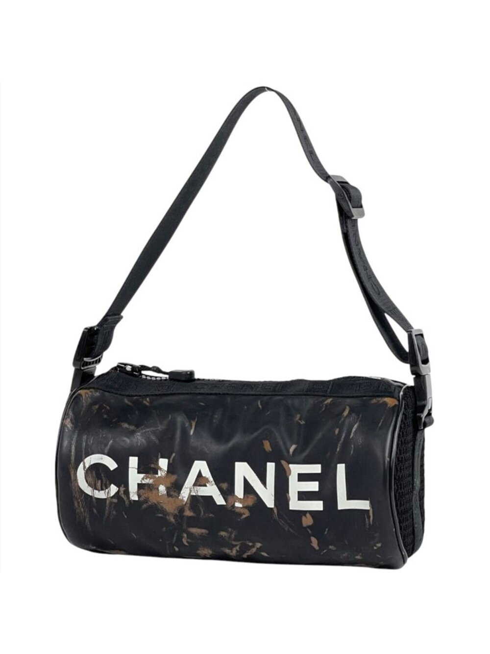 Chanel Shoulder Bag Sports Line Black